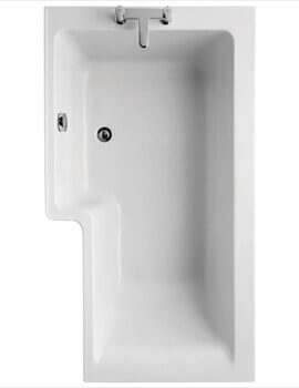Ideal Standard Concept Idealform Plus White Square Shower Bath - Image