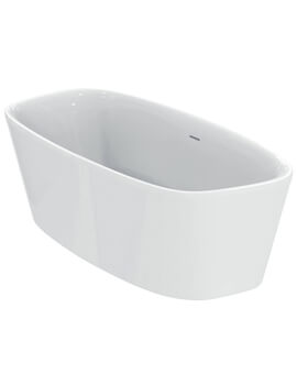 Ideal Standard Dea Freestanding 1700mm White Double-Ended Bath - Image