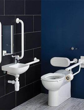 Armitage Shanks Doc M Contour 21 Plus Back To Wall Cloakroom Suite Pack - Image