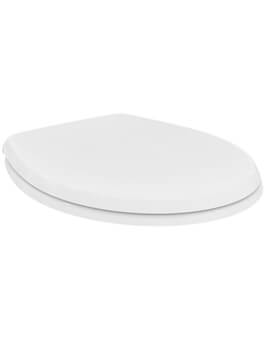 Plaza Toilet Seat And Cover With Chrome Hinges