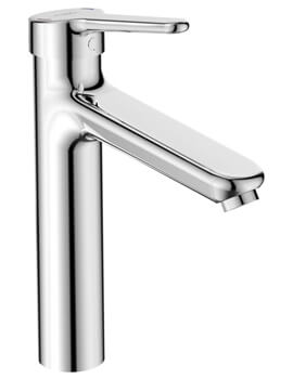 Contour 21+ Single Lever Tall Basin Mixer Tap With Long Spout