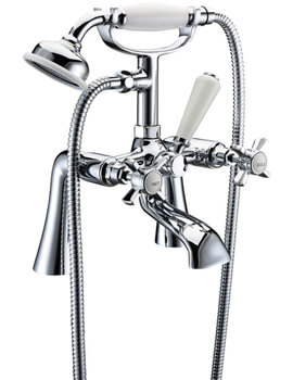 Joseph Miles Eterno2 Deck Mounted Bath Shower Mixer Tap - Image