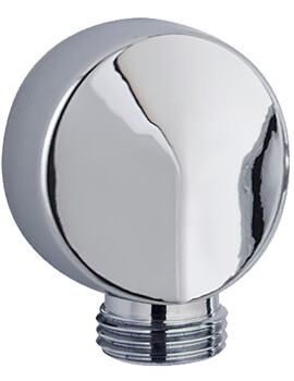 Nuie Round Chrome Outlet Elbow - A3203 - Image