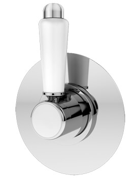 Nuie Selby Traditional Concealed Diverter Shower Valve - Image