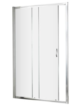 Nuie Ella 1850mm High Single Sliding Shower Door - Image