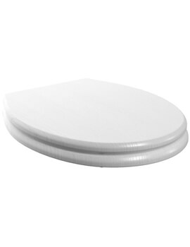 Lucia Soft Close Wood Effect Toilet Seat