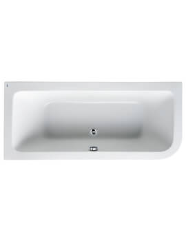 Ideal Standard Concept 1700 x 750mm White Asymmetric Idealform Plus Bath - Image