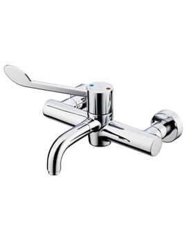 Markwik 21+ Panel Mounted Thermostatic Basin Mixer Tap - With Bioguard