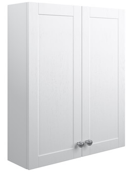 Benita 600mm Wide Wall Hung 2-Door Cabinet