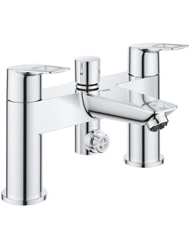 Grohe Bauloop Chrome Bath Shower Mixer Tap - Image