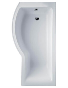 Ideal Standard Concept 1700 x 900mm White Shower Bath - Image