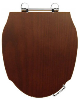 Imperial Westminster Soft Close Toilet Seat Mahogany Finish