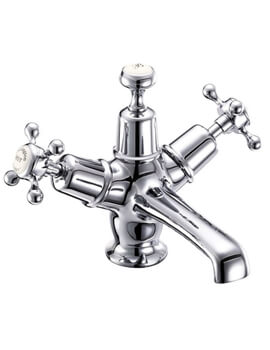 Claremont Basin Mixer Tap With Click Clack Waste