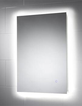 Joseph Miles Apollo 500 x 700mm LED Mirror With Demister Pad - Image