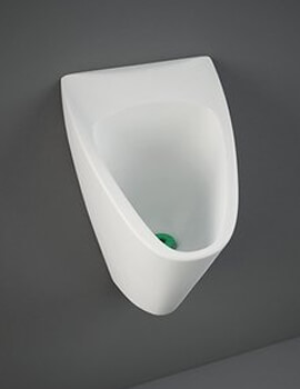 Venice Waterless White Urinal Without Lid Complete With Fixing Brackets