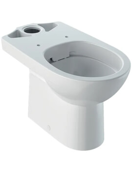 Geberit Selnova Floor-Standing Rimless Close Cupled WC Pan - Horizontal Outlet - Image