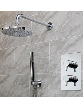 Bristan Prism Chrome Shower Pack Fixed Head - Image
