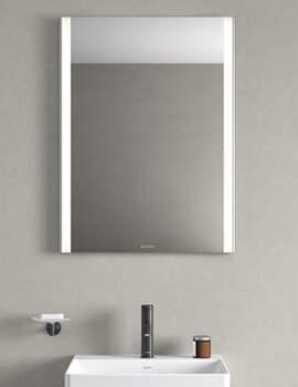 Duravit XSquare Mirror With LED Lighting - Image
