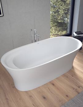 Duravit Cape Cod 1855mm x 885mm Freestanding Bath - Image