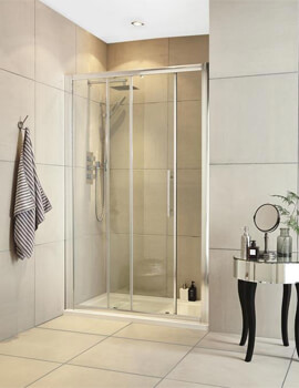 Apex 1900mm High Single Sliding Shower Door