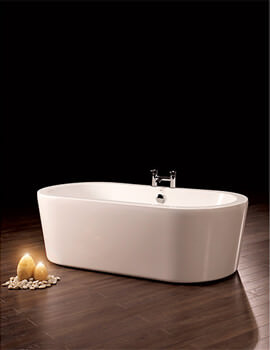 Royce Morgan Woburn Luxury Double Ended White Bath 1765 x 800mm - Image