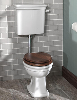 Silverdale Loxley Low Level Pan And Cistern White - Image