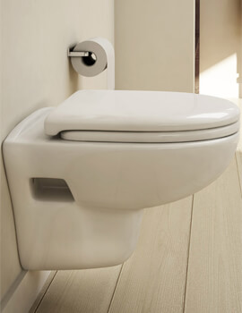 IMEX Ivo White Soft Close Quick-Release WC Toilet Seat And Cover