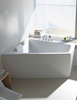 Duravit Paiova Bath With Panel And Support Frame - Image