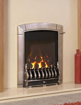 Flavel Caress HE Traditional Glass Fronted Inset Gas Fire - Image