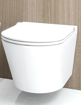 IMEX Arco Rimless Projection Wall Hung WC Pan - Image