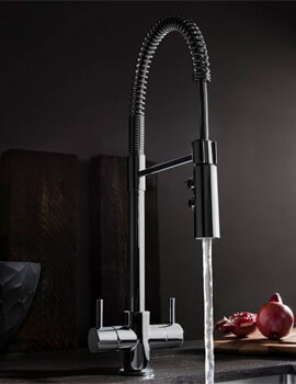 Crosswater Cucina Cook Chrome Kitchen Sink Mixer Tap Single Lever - Image