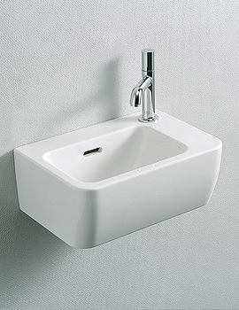 Laufen Pro A 360 x 250mm White Small Washbasin With 1 Tap Hole - 16955WH - Image