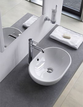Duravit Bathroom Foster 495 x 350mm Countertop Wash Bowl - 335500000 - Image