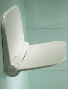 Roper Rhodes White Folding Seat for Wetroom- TR7001 - Image