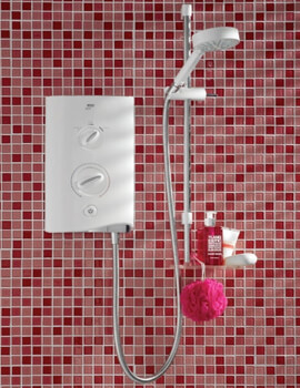 Mira Sport Electric Shower 7.5kW White And Chrome - 1.1746.001
