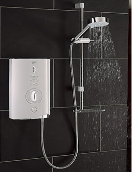 Mira Sport Max Electric Shower 9.0kW White And Chrome - 1.1746.007