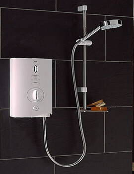 Mira Sport Max Electric Shower 10.8kW With Air Boost - White And Chrome - 1.1746.008