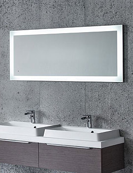 Tavistock Drift 1200 x 500mm LED Backlit Illuminated Mirror - Image