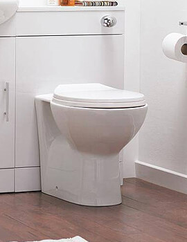 Nuie Melbourne Back-To-Wall White WC Pan 520mm