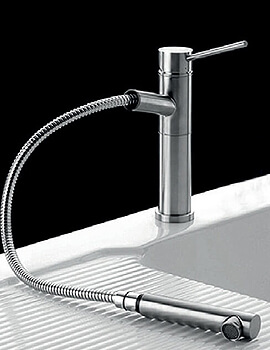 Clearwater Sirius Top Lever Monobloc Kitchen Sink Mixer Tap With Pull-Out Aerator