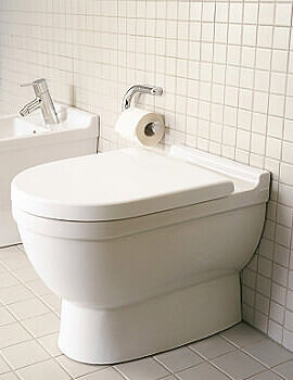 Duravit Starck 3 Floor Standing Toilet - 0124090000 - Image