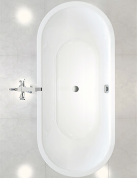 Kaldewei Ambiente Classic Duo Oval 1700mm Double Ended Steel Bath White
