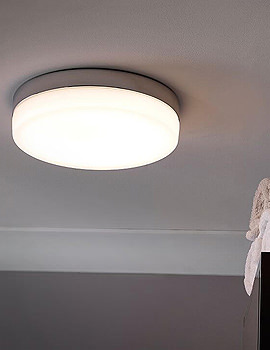 Hudson Flat Round Warm White LED Ceiling Light
