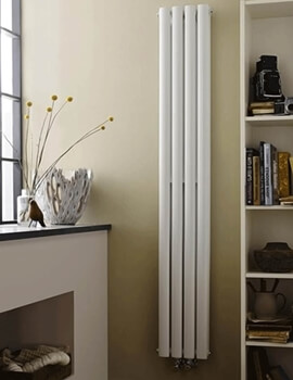Revive 236 x 1800mm Compact Double Panel Vertical Radiator