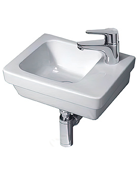 IVY Slimline Wall Hung Basin With 1 Tap Hole on Right Hand