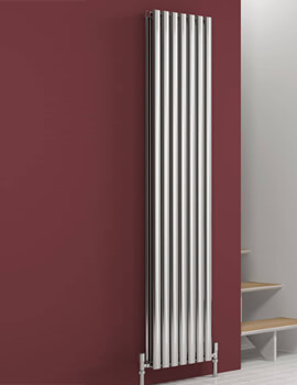 Reina Nerox 1800mm High Double Panel Vertical Radiator - RNS-NRX1805PD - Image