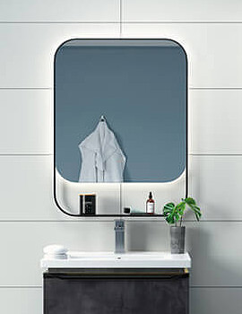 Joseph Miles Luxxo 600 x 800mm Backlit LED Mirror - Image