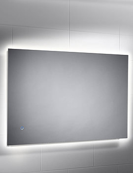 Phoebe 900 x 600mm Backlit LED Mirror