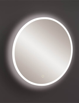 Crosswater Infinity LED Illuminated Round Mirror - Image