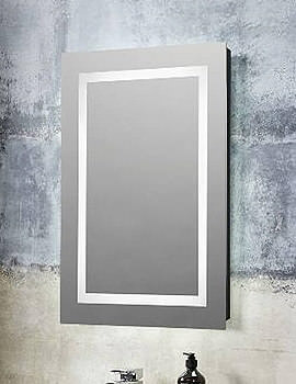 Clarion Illuminated LED Mirror 500 x 700mm With Bluetooth